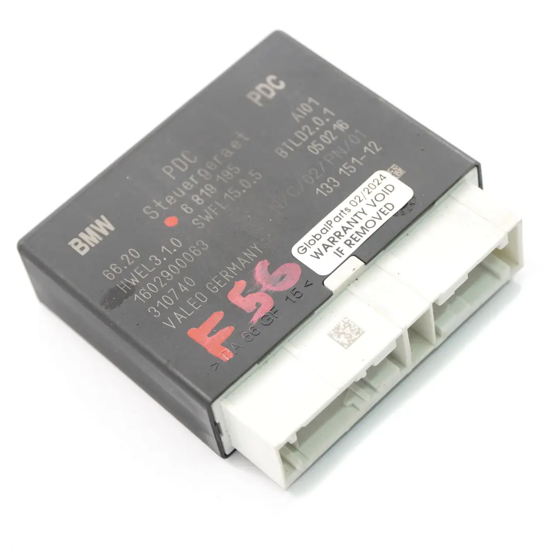 Module PDC BMW F45 X3 F25 Mini F55 F56 Capteur distance stationnement pour à propos du numéro de pièce 6819195 Module PDC BMW F45 X3 F25 Mini F55 F56 Capteur distance stationnement - SKU 6819195 - Numéro de pièce 6819195