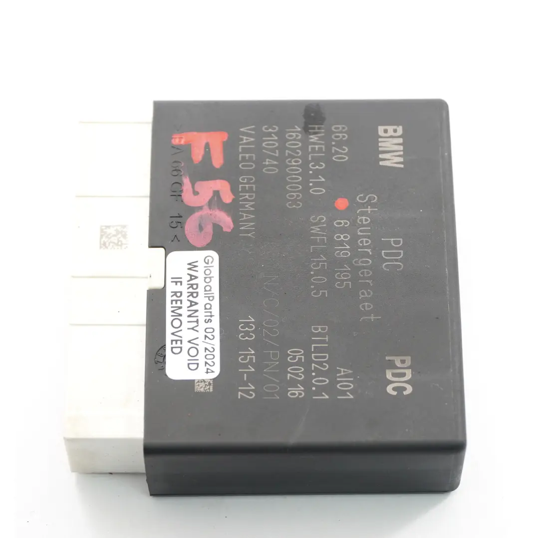 Module PDC BMW F45 X3 F25 Mini F55 F56 Capteur distance stationnement pour à propos du numéro de pièce 6819195 Module PDC BMW F45 X3 F25 Mini F55 F56 Capteur distance stationnement - SKU 6819195 - Numéro de pièce 6819195