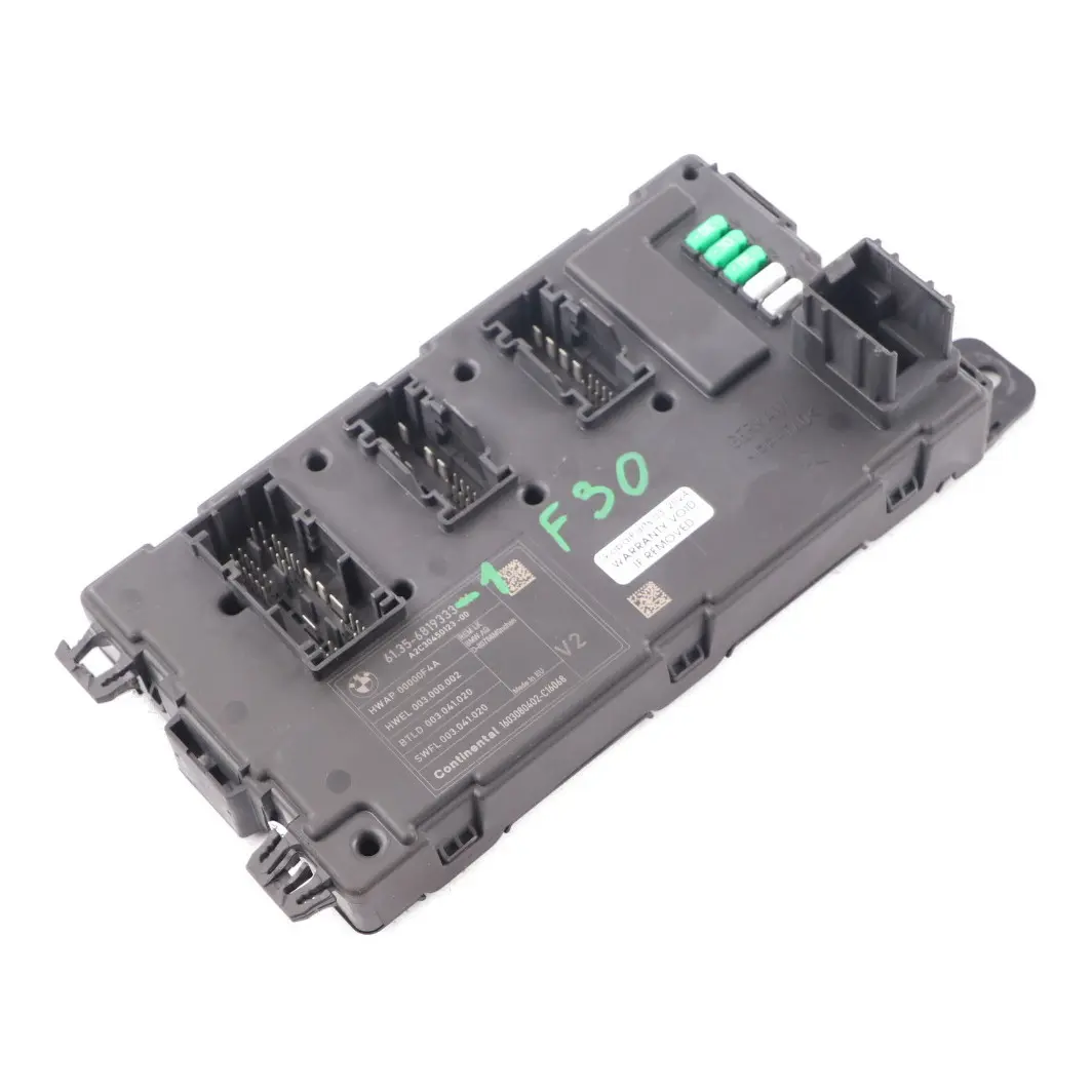 Body Control Unit Module V2 to BMW F20 F30 F31 F32 F36 Rear with Part number 6819333 BMW F20 F30 F31 F32 F36 Rear Body Control Unit Module V2 - SKU 6819333-1 - Part number 6819333