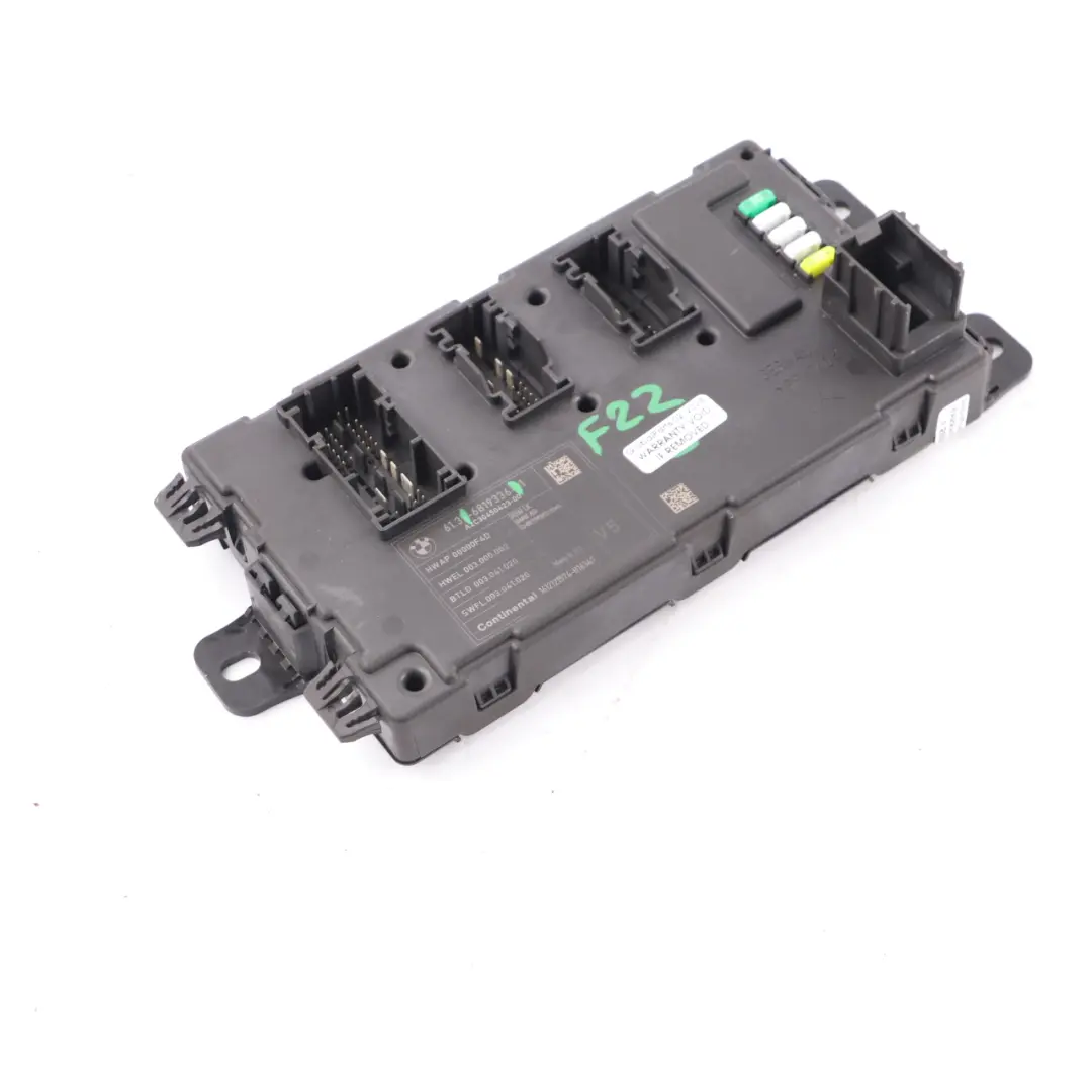 BMW F20 F21 F22 F30 F31 F32 F33 Fuse Box Body Control Unit Modul REM V5 - SKU 6819336 - Teilenummer 6819336
