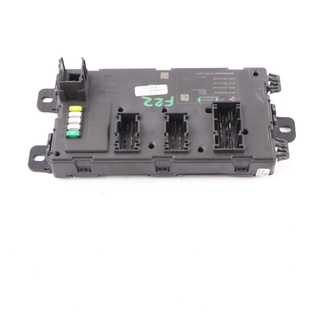 BMW F20 F21 F22 F30 F31 F32 F33 Fuse Box Body Control Unit Modul REM V5 - SKU 6819336 - Teilenummer 6819336