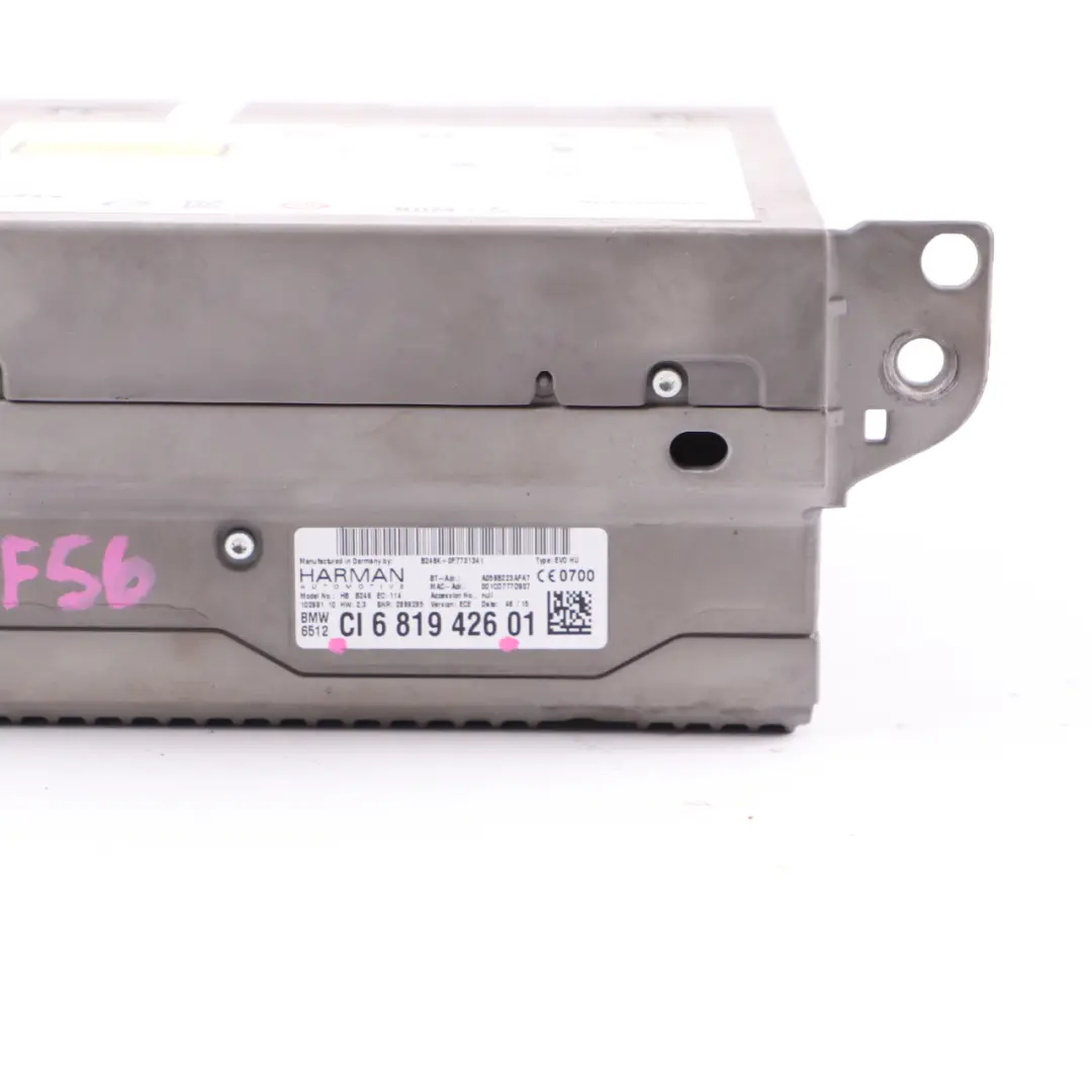 Unità principale di base Media Navigation Headunit per BMW F20 F22 F30 Mini F55 F56 con numero di parte 6819426 BMW F20 F22 F30 Mini F55 F56 Unità principale di base Media Navigation Headunit - SKU 6819426 - Numero di parte 6819426