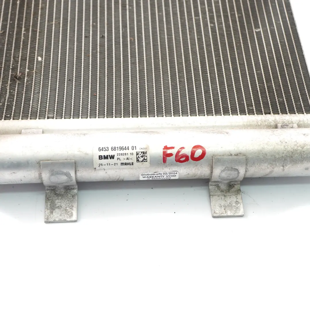 BMW F40 Mini F54 LCI F60 Aria condizionata Condensatore A/C Radiatore - SKU 6819644 - Numero di parte 6819644