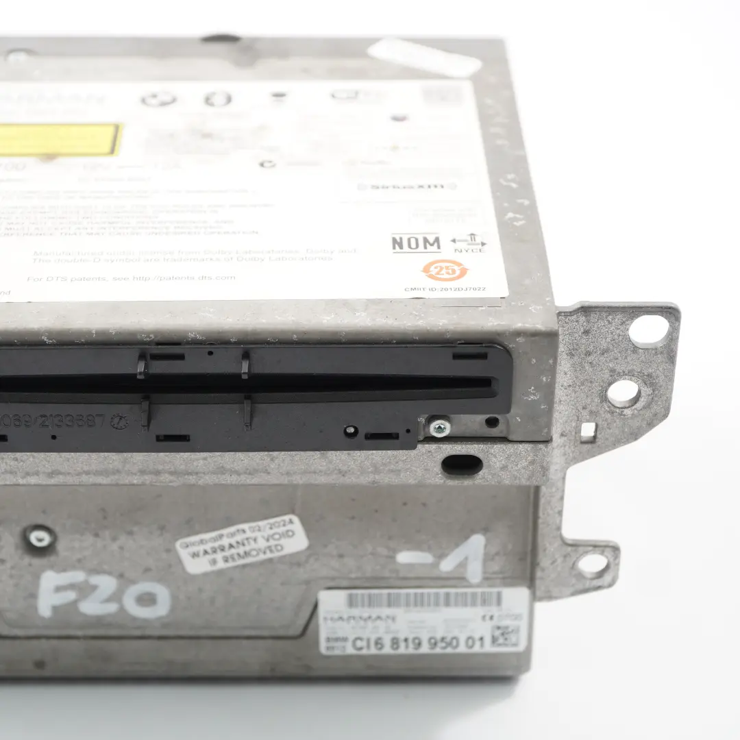 Navigation Sat Nav Head Unit High BMW F10 F11 F20 F21 F22 F30 F31 F32 - SKU 6819950-1 - Part number 6819950