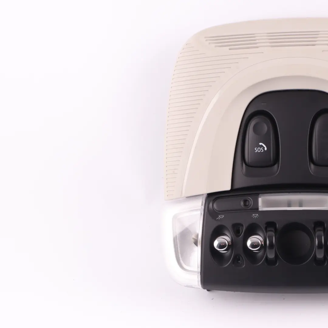 Mini F54 F55 F56 F60 Roof Light Switch Unit Centre Control Panel - SKU 6820144-2 - Part number 6820144