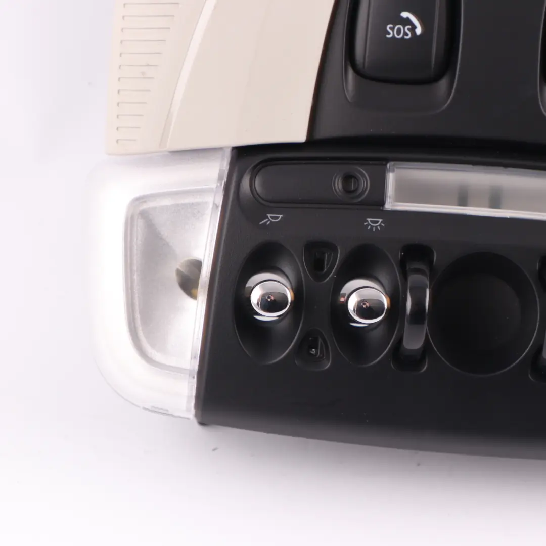 Mini F54 F55 F56 F60 Roof Light Switch Unit Centre Control Panel - SKU 6820144-2 - Part number 6820144