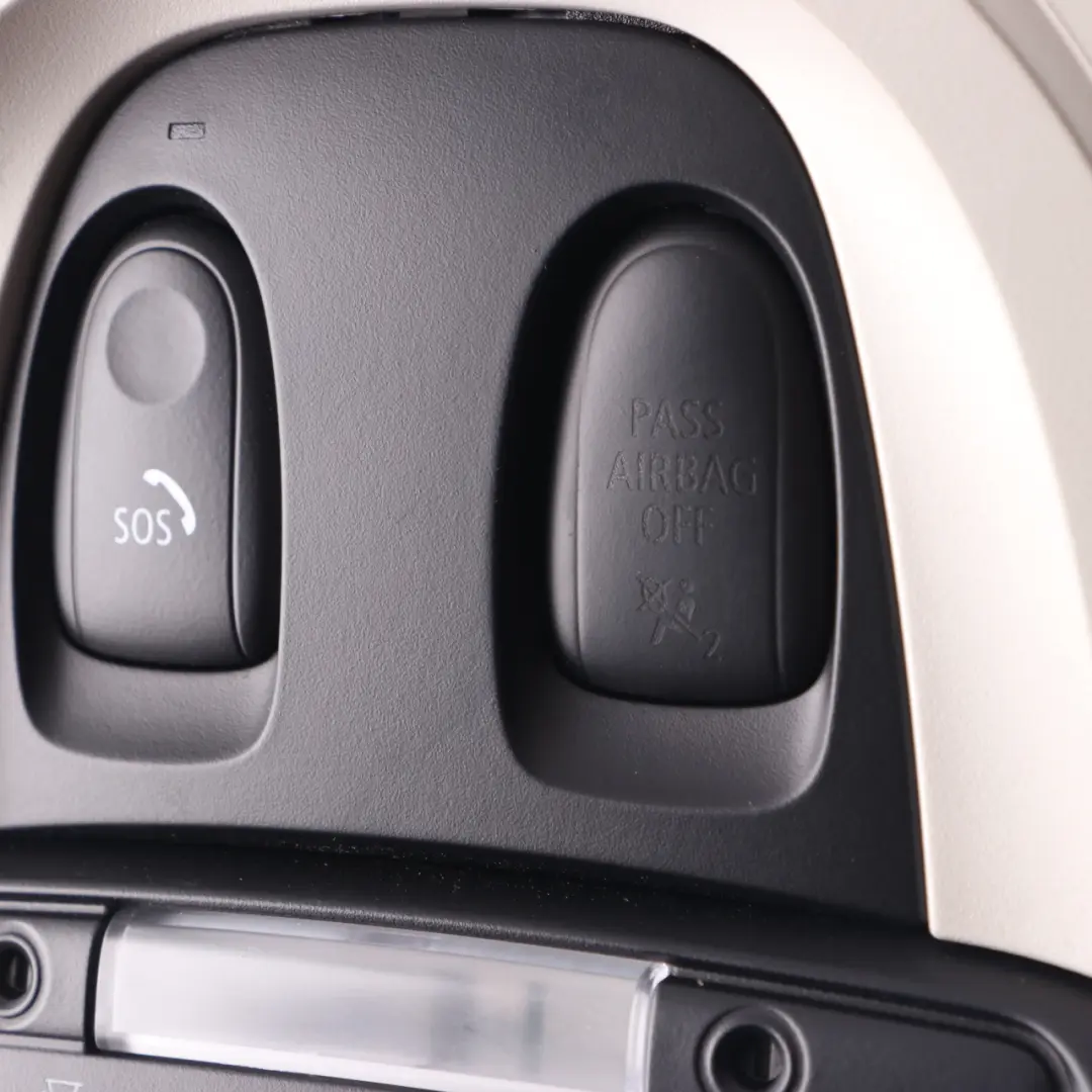 Roof Light Switch Unit Centre Control Panel to Mini F54 F55 F56 F60 with Part number 6820144 Mini F54 F55 F56 F60 Roof Light Switch Unit Centre Control Panel - SKU 6820144-2 - Part number 6820144