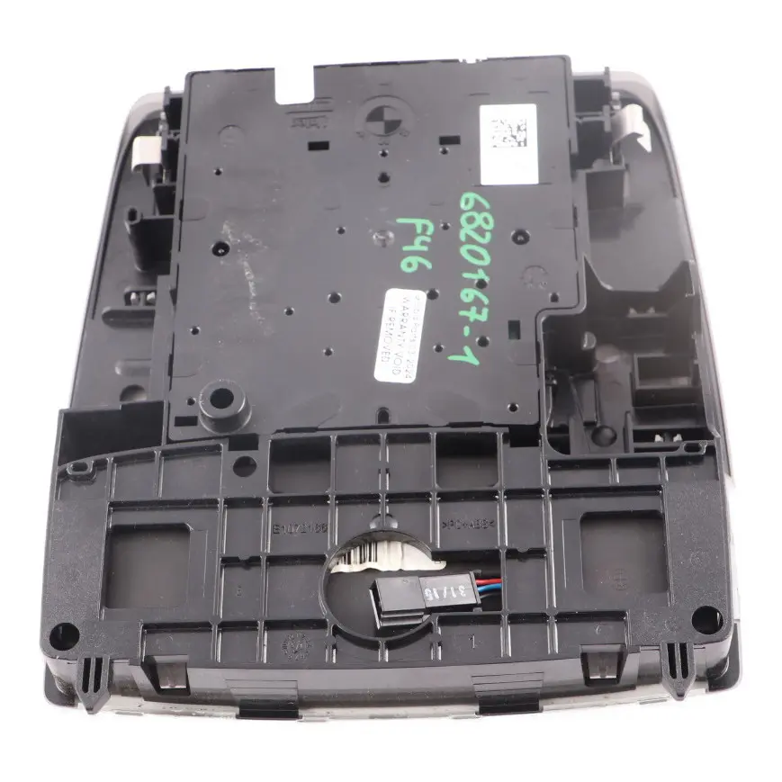 Roof Light BMW F45 F46 X1 F48 Interior Reading Lamp Switch Control Panel to with Part number 6820167 Roof Light BMW F45 F46 X1 F48 Interior Reading Lamp Switch Control Panel - SKU 6820167-1 - Part number 6820167