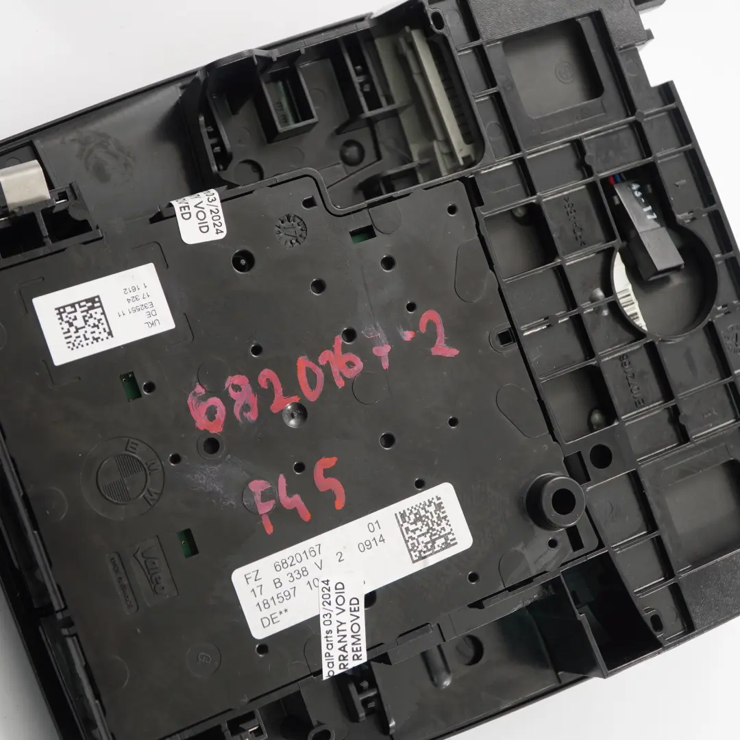  Dach leuchte BMW F45 F46 Leselampe Schalter Bedienfeld Modul Schwarz - SKU 6820167-2 - Teilenummer 6820167