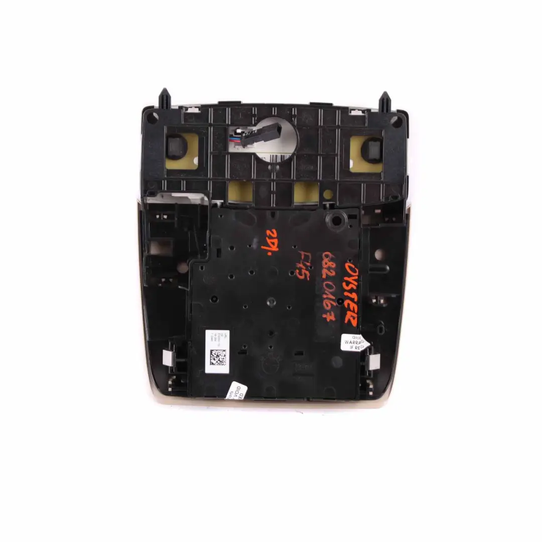 Schalter Dachlichtsteuerung Dachhimmel Modul Canberra-Beige für BMW F45 F46 mit Teilenummer 6820167 BMW F45 F46 Schalter Dachlichtsteuerung Dachhimmel Modul Canberra-Beige - SKU 6820167 - Teilenummer 6820167