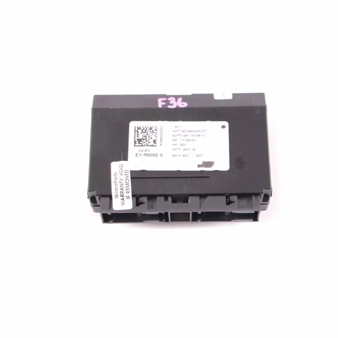 Control Unit Air Conditioning Module to BMW F20 F30 Mini F55 F56 with Part number 6820235 BMW F20 F30 Mini F55 F56 Control Unit Air Conditioning Module - SKU 6820235 - Part number 6820235