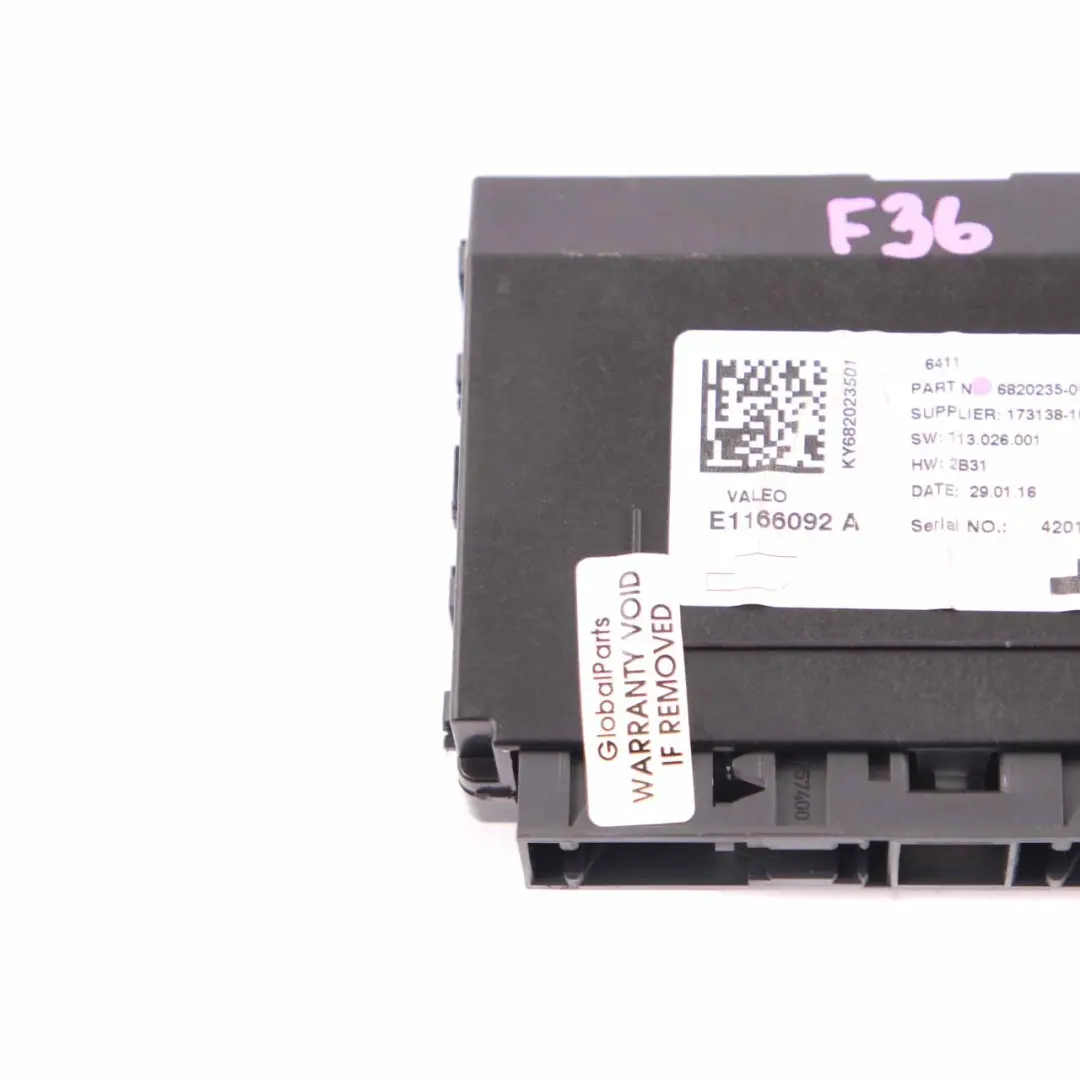 BMW F20 F30 Mini F55 F56 Steuerung Einheit Luft Klimatisierung Modul - SKU 6820235 - Teilenummer 6820235
