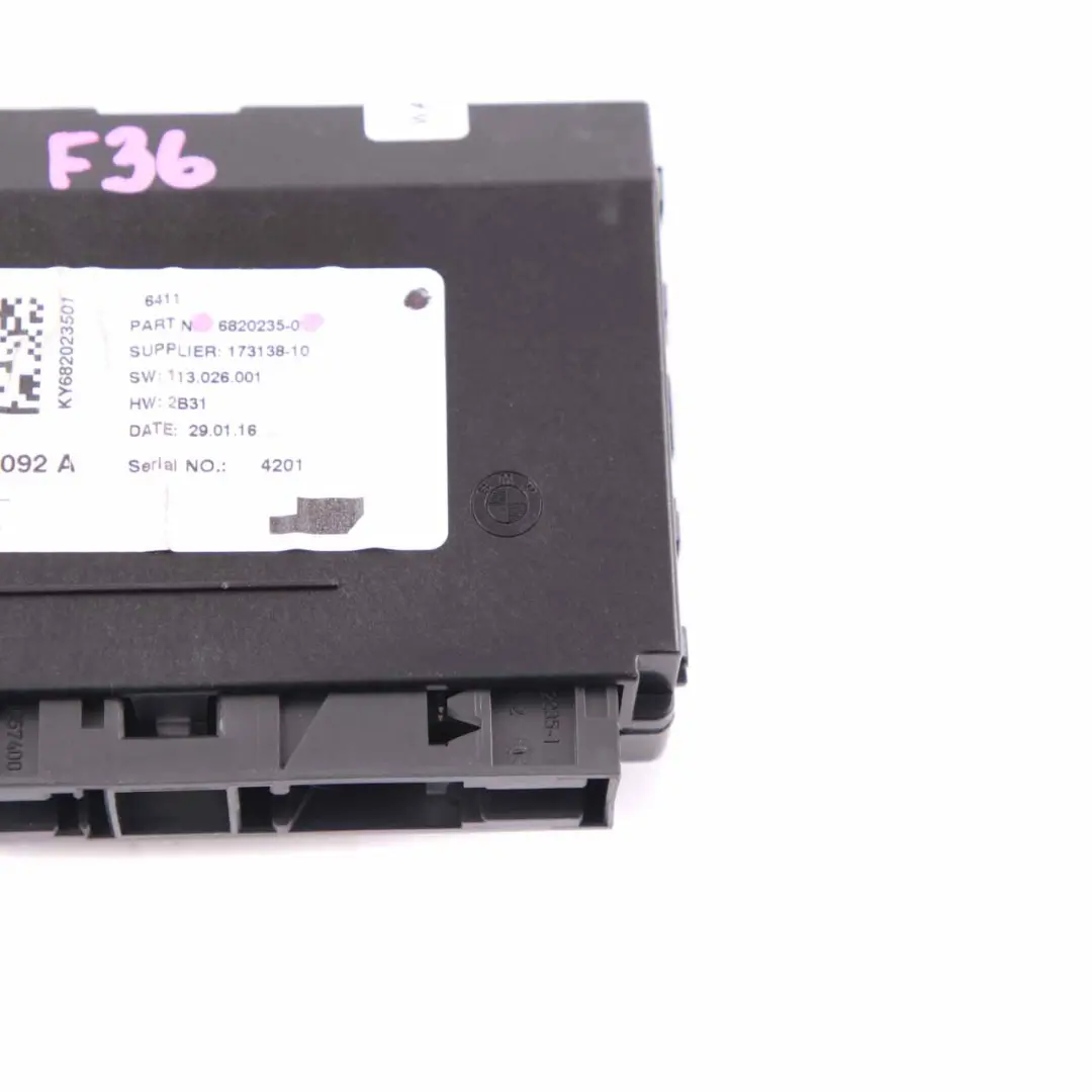 BMW F20 F30 Mini F55 F56 Steuerung Einheit Luft Klimatisierung Modul - SKU 6820235 - Teilenummer 6820235