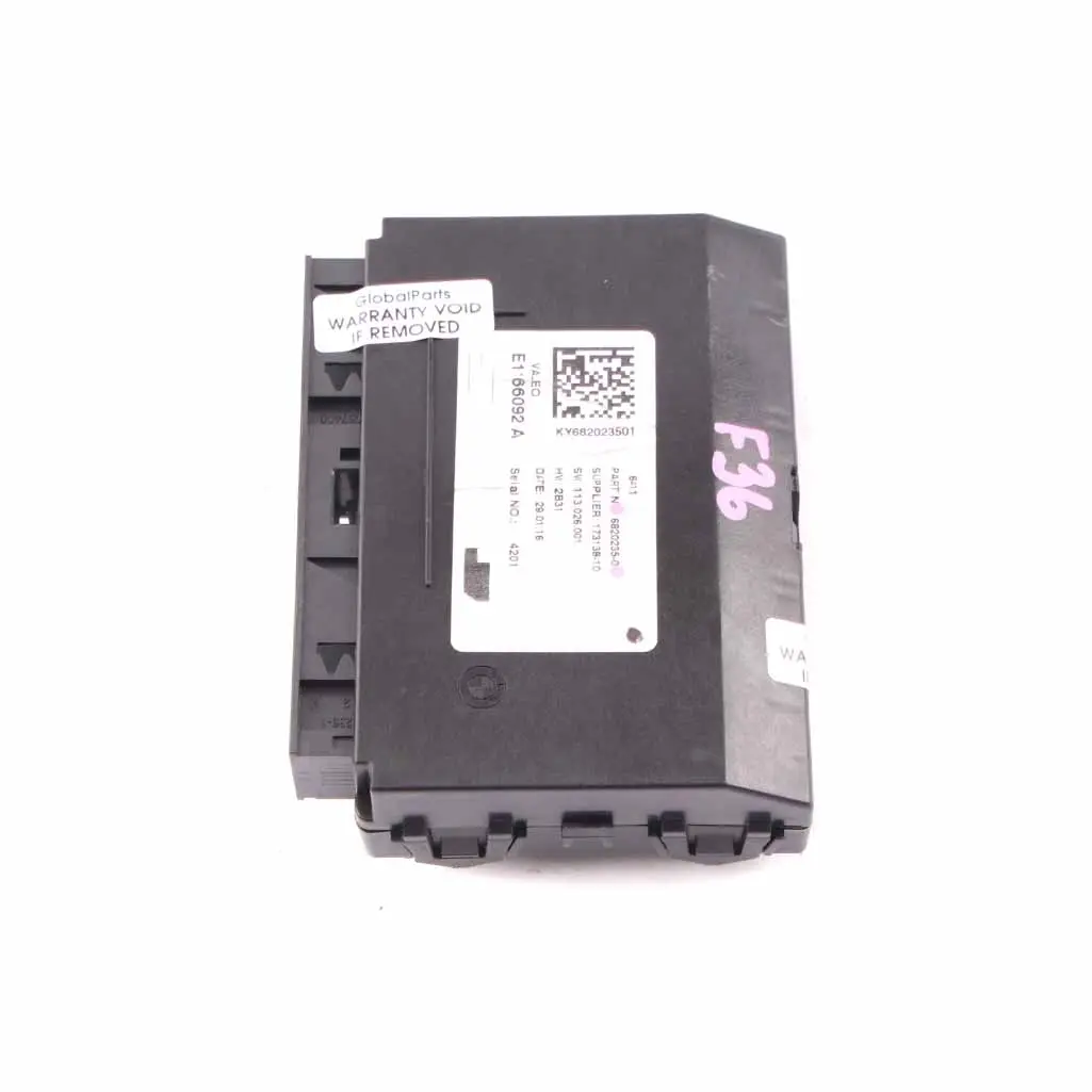 BMW F20 F30 Mini F55 F56 Control Unit Air Conditioning Module - SKU 6820235 - Part number 6820235