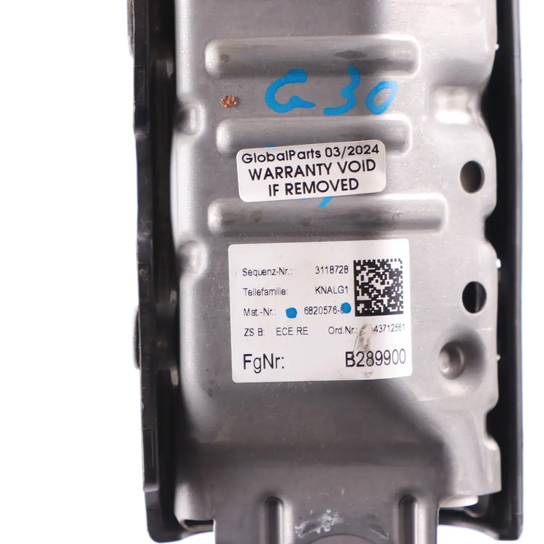 Airbag BMW G30 G31 G14 G15 Knee Protection Airbag Module Front Right O/S to with Part number 6820576 Airbag BMW G30 G31 G14 G15 Knee Protection Airbag Module Front Right O/S - SKU 6820576 - Part number 6820576