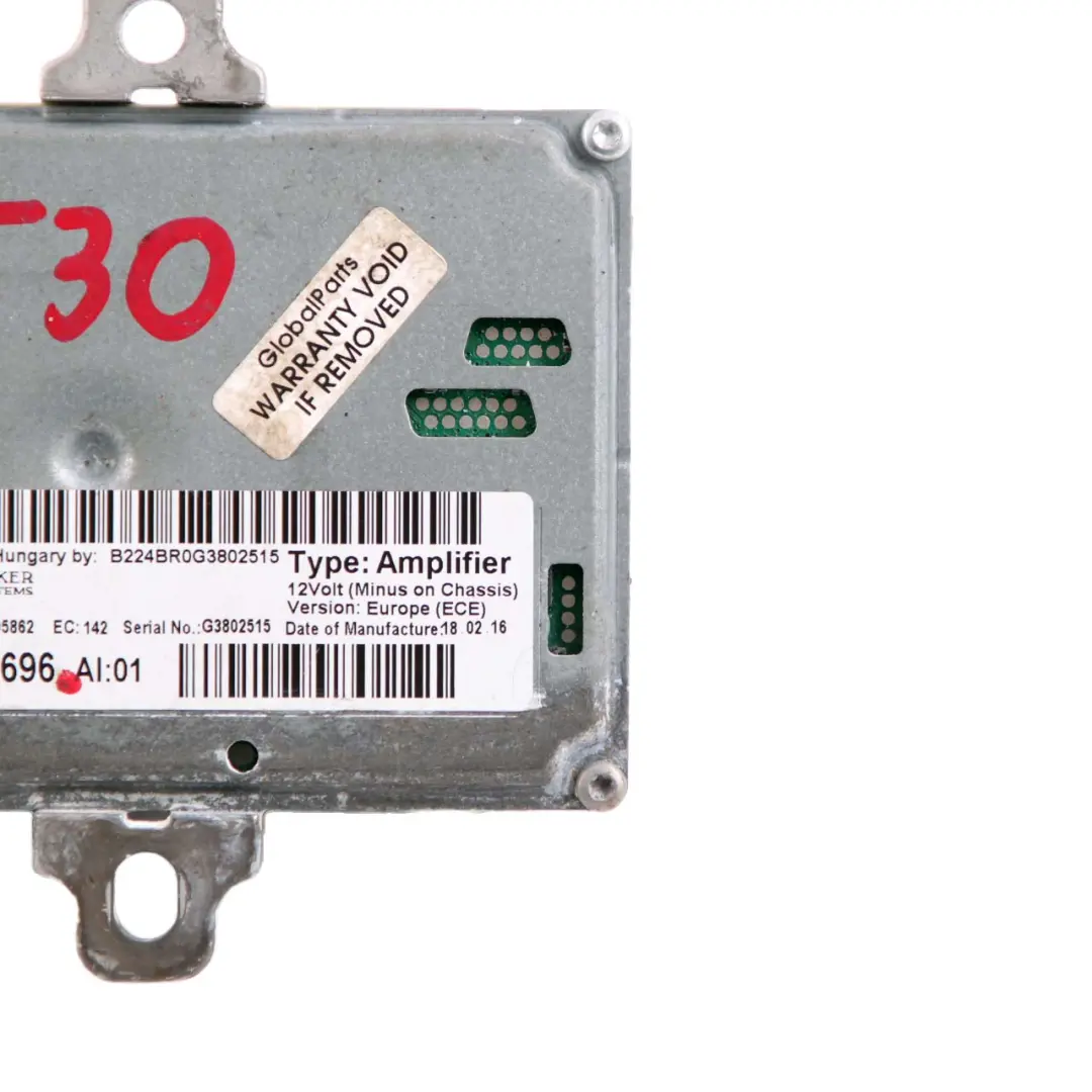 BMW F30 F31 F32 Module Commande Active Sound Design - SKU 6820696 - Numéro de pièce 6820696