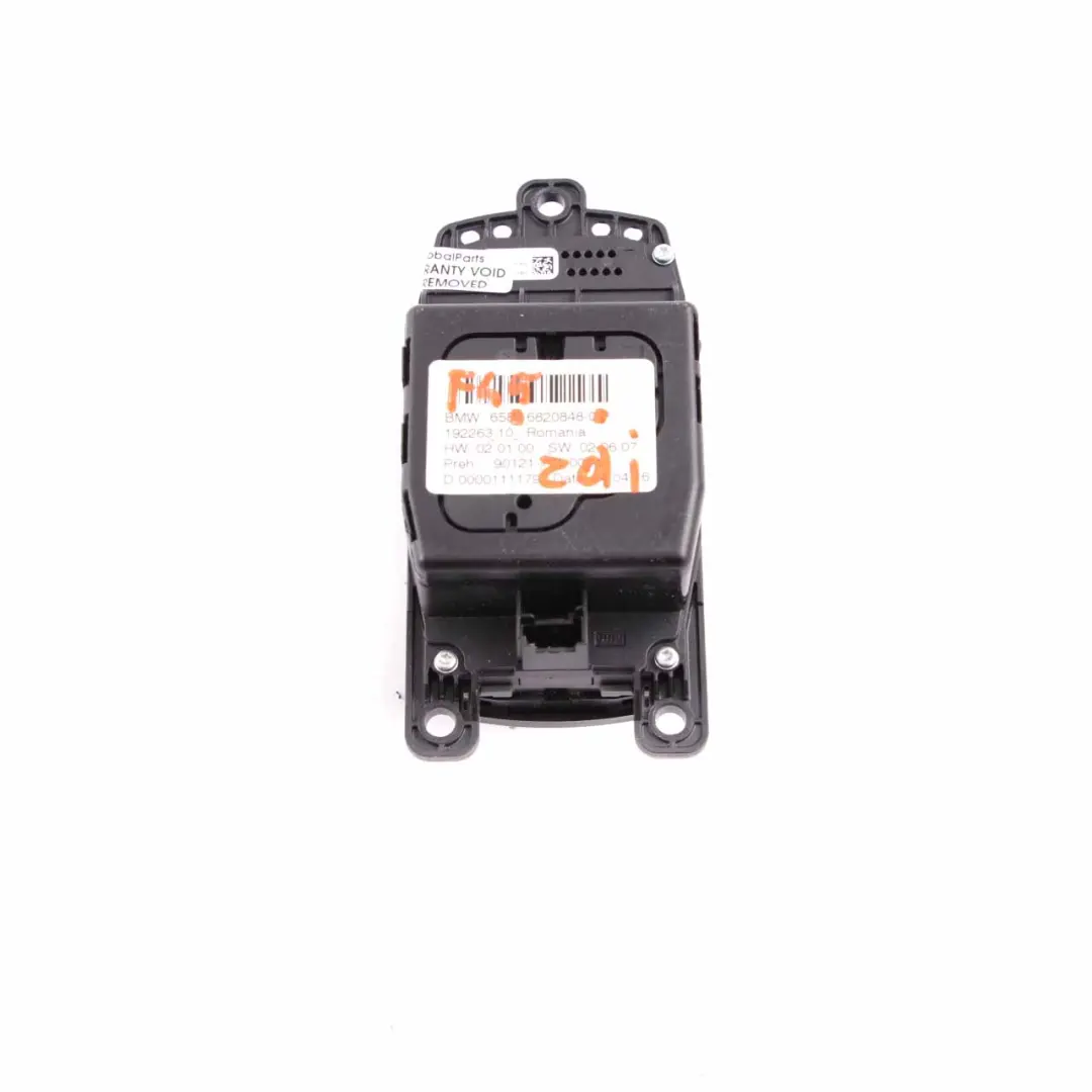 iDrive Controller BMW F45 F46 F48 I01 Switch Control Unit Module to with Part number 6820848 iDrive Controller BMW F45 F46 F48 I01 Switch Control Unit Module - SKU 6820848 - Part number 6820848