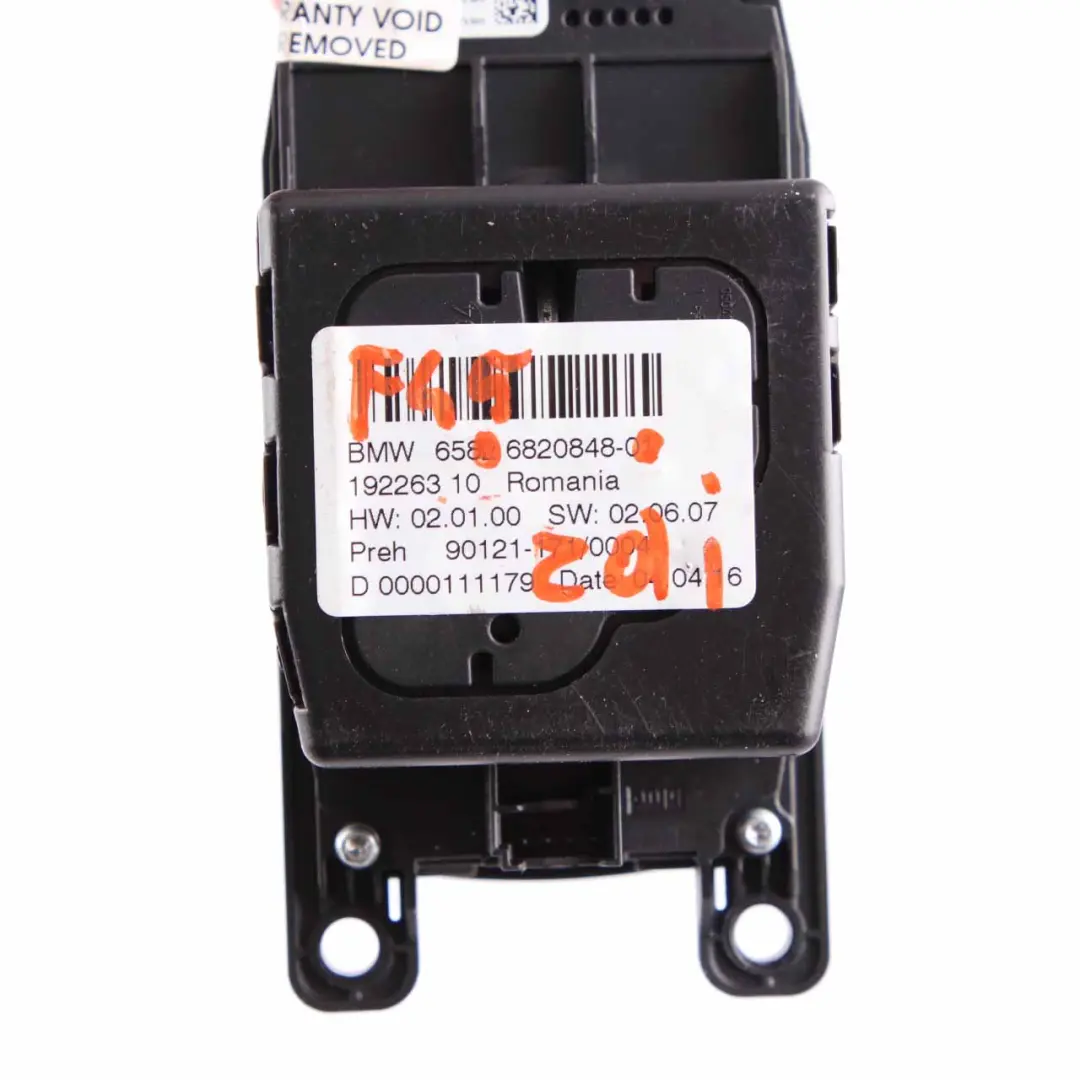 iDrive Controller BMW F45 F46 F48 I01 Switch Control Unit Module to with Part number 6820848 iDrive Controller BMW F45 F46 F48 I01 Switch Control Unit Module - SKU 6820848 - Part number 6820848