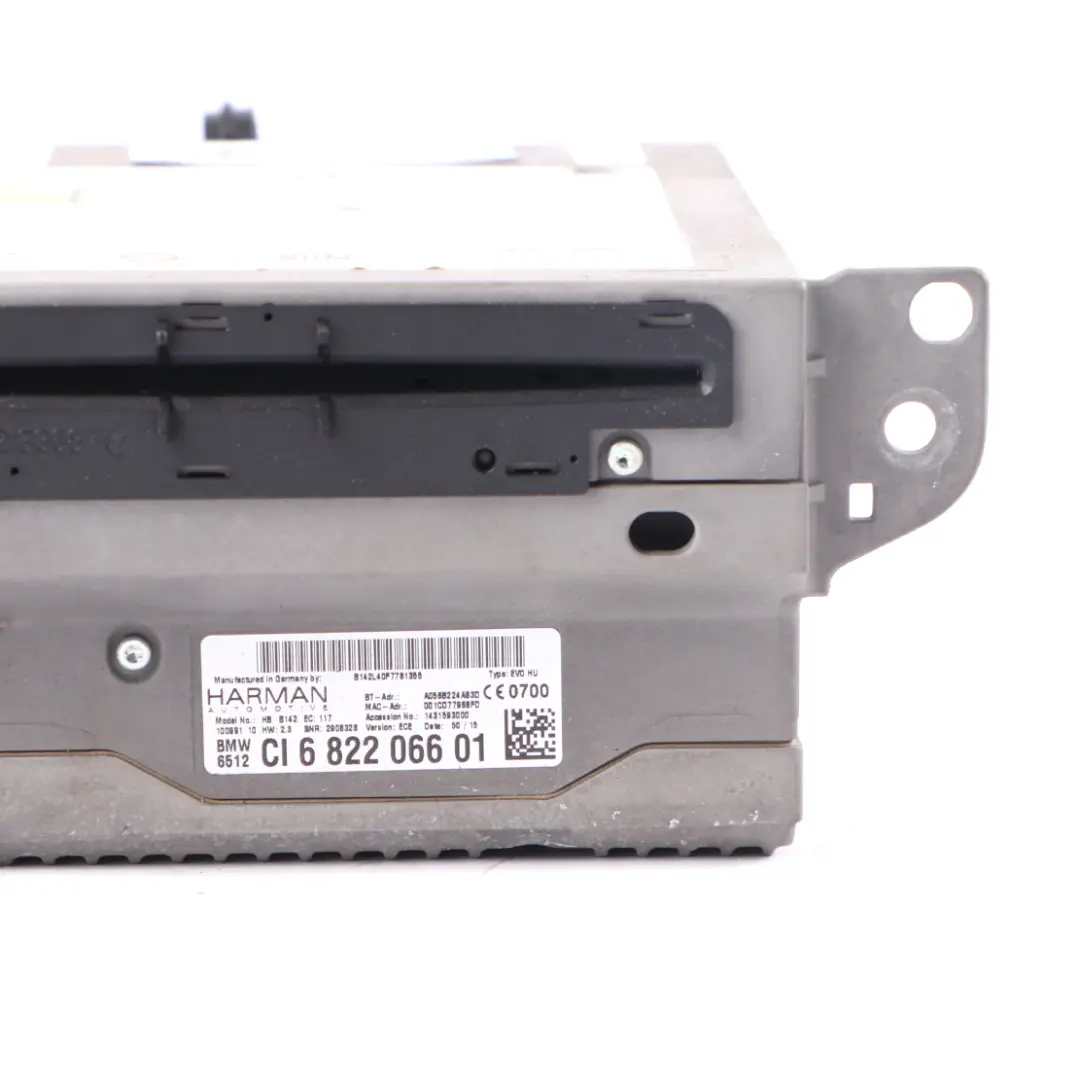 Harman Steuergerät High 2 Media Sat Nav Radio NBT EVO HU für BMW F20 F30 LCI mit Teilenummer 6822066 BMW F20 F30 LCI Harman Steuergerät High 2 Media Sat Nav Radio NBT EVO HU - SKU 6822066 - Teilenummer 6822066