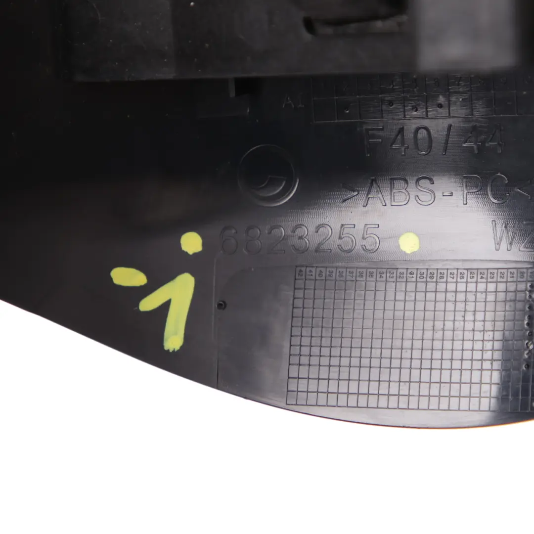 Steering Column Trim Panel Cover Bottom Black to BMW F40 with Part number 6823255 BMW F40 Steering Column Trim Panel Cover Bottom Black - SKU 6823255-1 - Part number 6823255