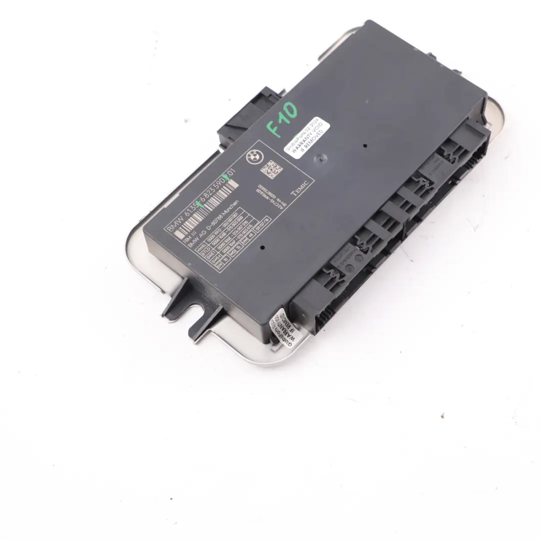 BMW F10 Footwell Luz Control Unit Módulo ECU FRM III - SKU 6823590 - Número de pieza 6823590