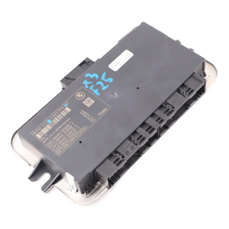 Modulo centralina luci vano piedi FRM III TEMIC per BMW X3 F25 con numero di parte 6823594 BMW X3 F25 Modulo centralina luci vano piedi FRM III TEMIC - SKU 6823594 - Numero di parte 6823594