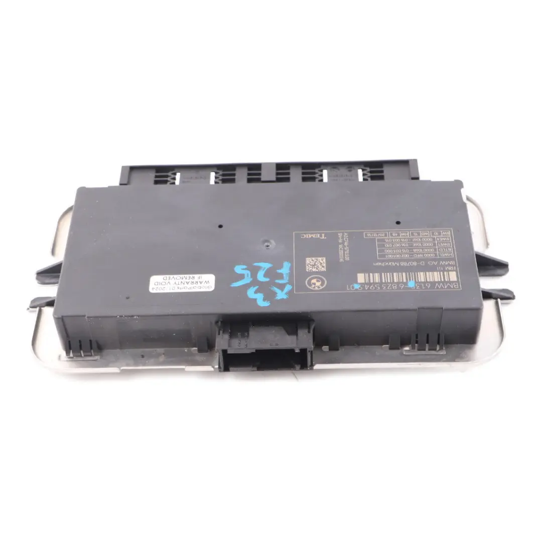 BMW X3 F25 Module de commande l'éclairage l'habitacle ECU FRM III TEMIC - SKU 6823594 - Numéro de pièce 6823594