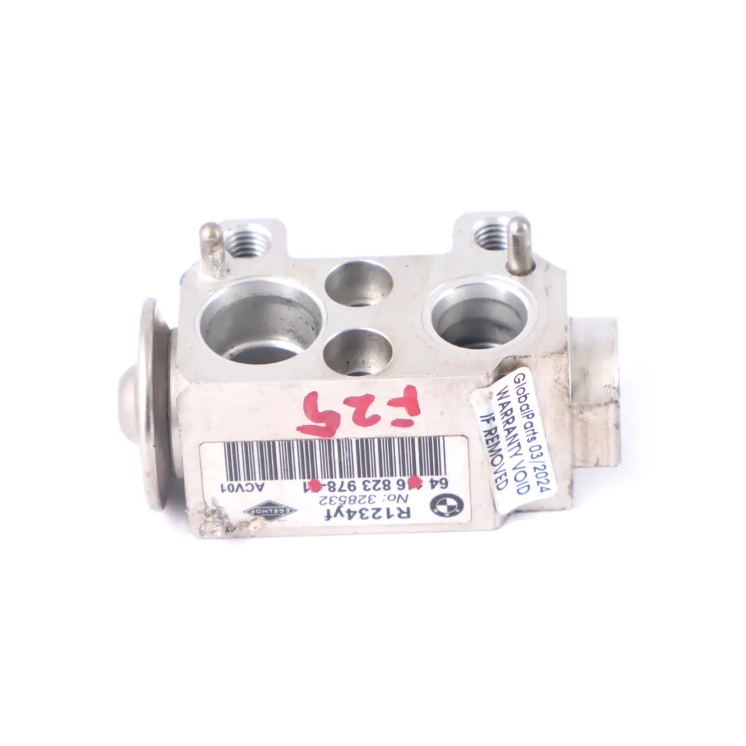 Válvula de Expansión del Evaporador Aire Acondicionado para BMW X3 F25 X4 F26 con número de pieza 6823978 BMW X3 F25 X4 F26 Válvula de Expansión del Evaporador Aire Acondicionado - SKU 6823978 - Número de pieza 6823978