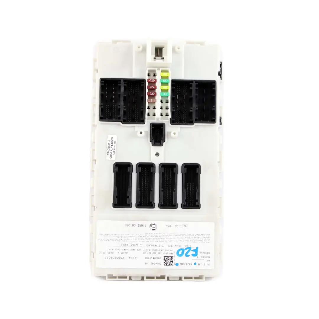 Moduł FEM Skrzynka Bezpieczników do BMW F20 F22 F30 F32 o numerze 6824386 BMW F20 F22 F30 F32 Moduł FEM Skrzynka Bezpieczników - SKU 6824386 - Numer Części 6824386