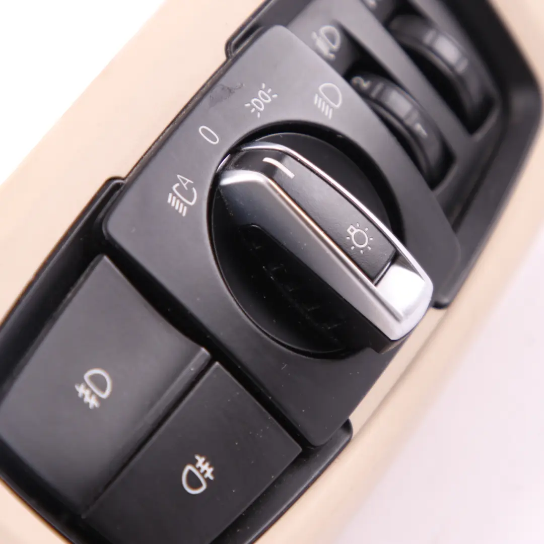  Light Switch BMW F15 F45 F46 Control Element Headlight Headlamp Beige - SKU 6824890 - Part number 6824890