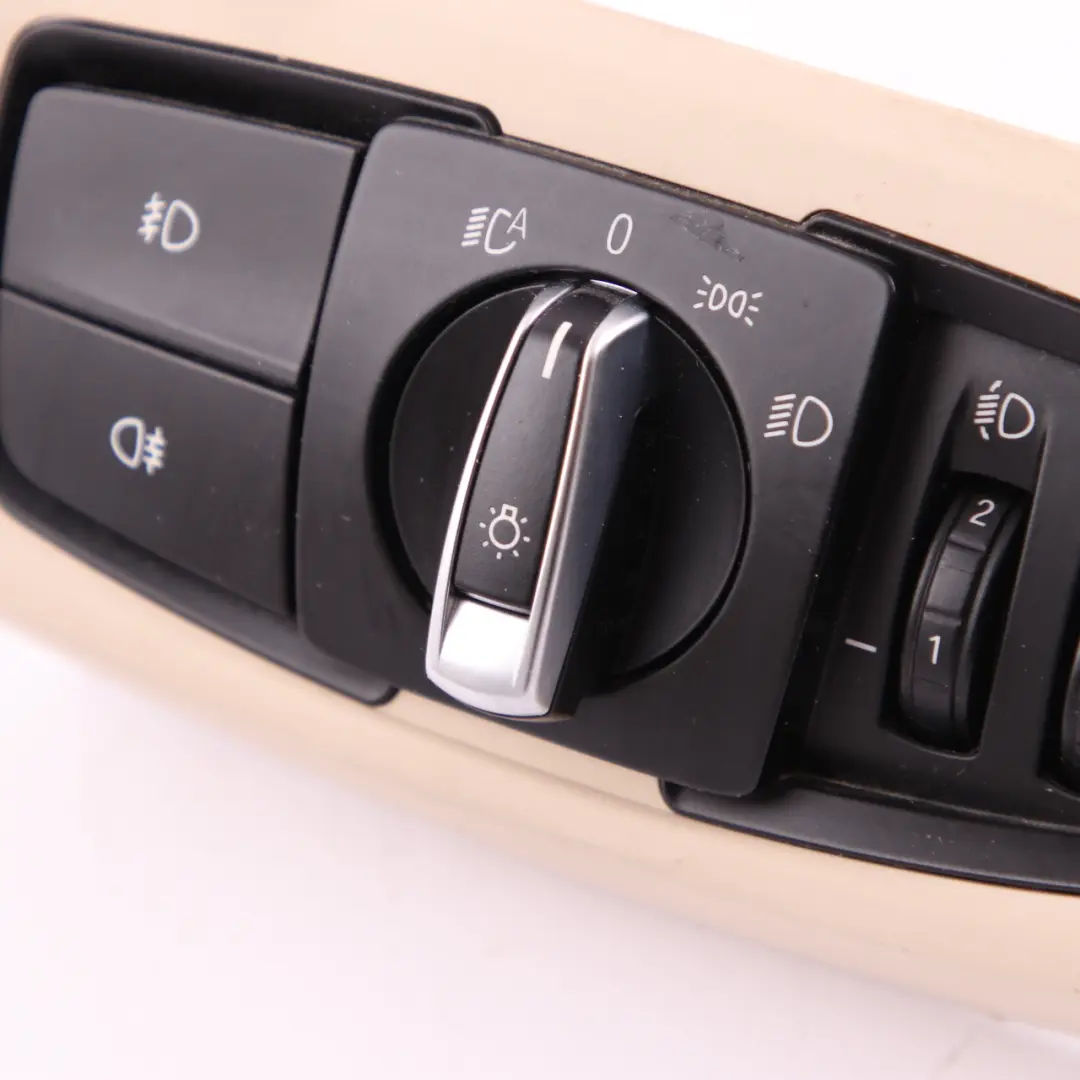  Light Switch BMW F15 F45 F46 Control Element Headlight Headlamp Beige - SKU 6824890 - Part number 6824890