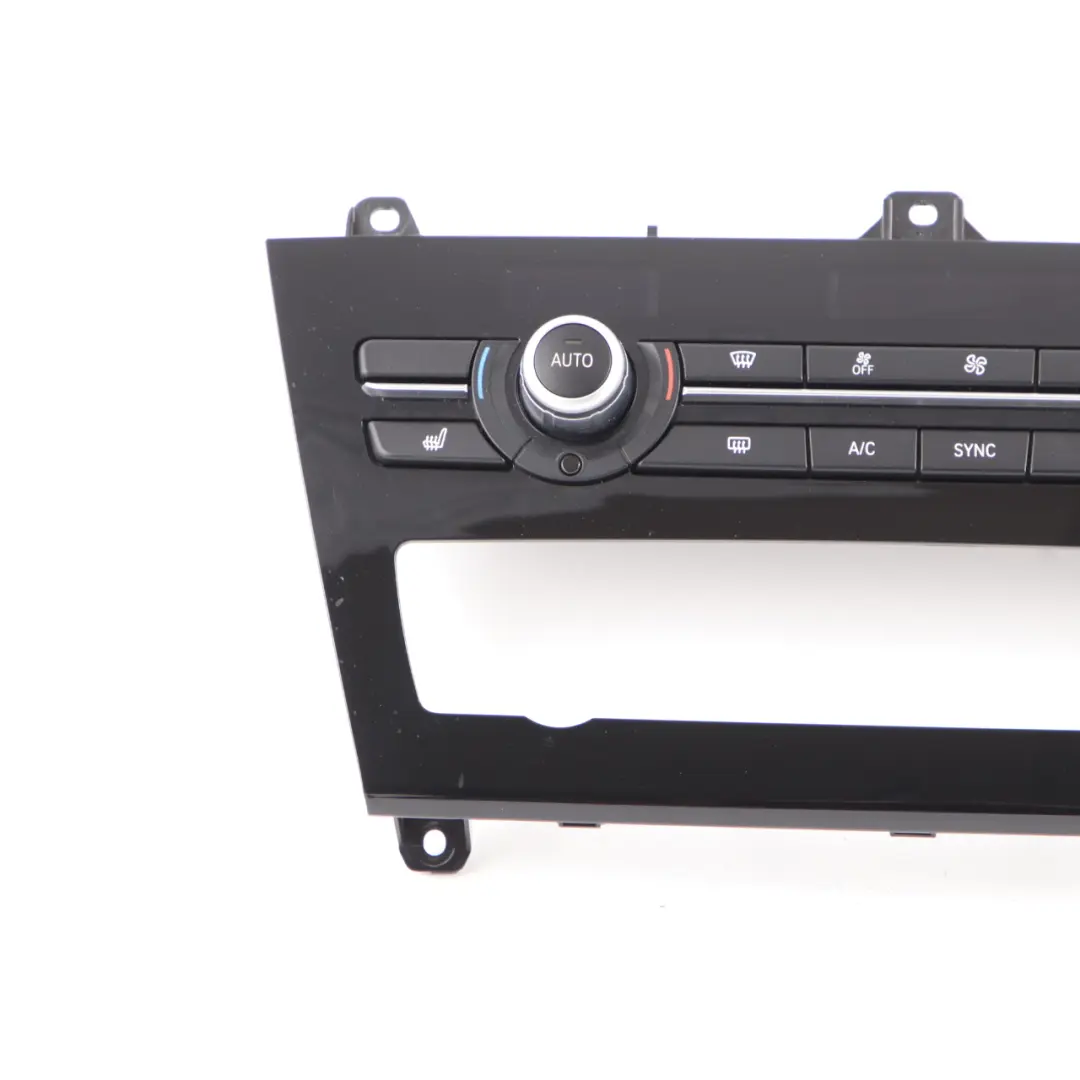 Aire Acondicionado A/C Panel Interruptores Control Climático Alto Brillo para BMW F25 con número de pieza 6825513 BMW F25 Aire Acondicionado A/C Panel Interruptores Control Climático Alto Brillo - SKU 6825513 - Número de pieza 6825513