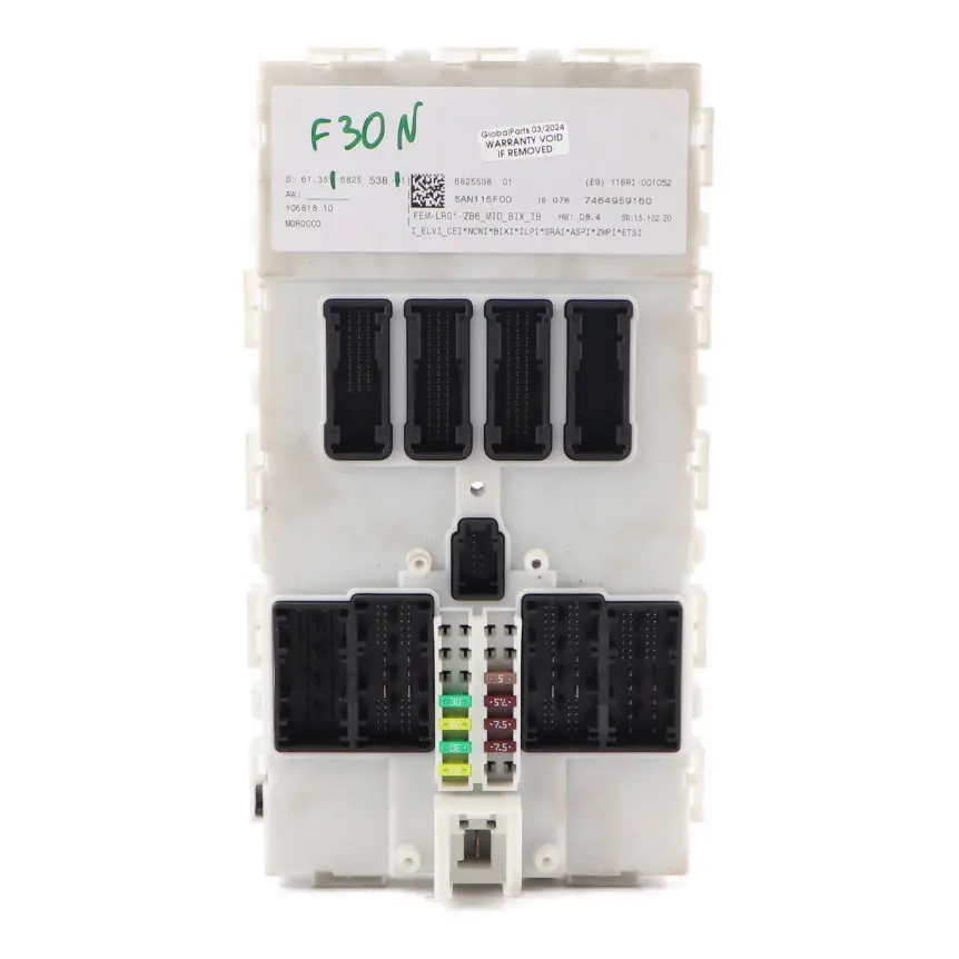 Comfort Module Unit BMW F20 F21 F30 F31 F32 Body Control FEM ECU LR01 - SKU 6825538 - Part number 9286110