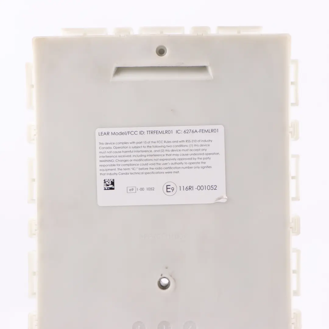 Unidad Módulo Confort BMW F20 F21 F30 F31 F32 Control Carrocería FEM ECU LR01 para con número de pieza 9286110 Unidad Módulo Confort BMW F20 F21 F30 F31 F32 Control Carrocería FEM ECU LR01 - SKU 6825538 - Número de pieza 9286110