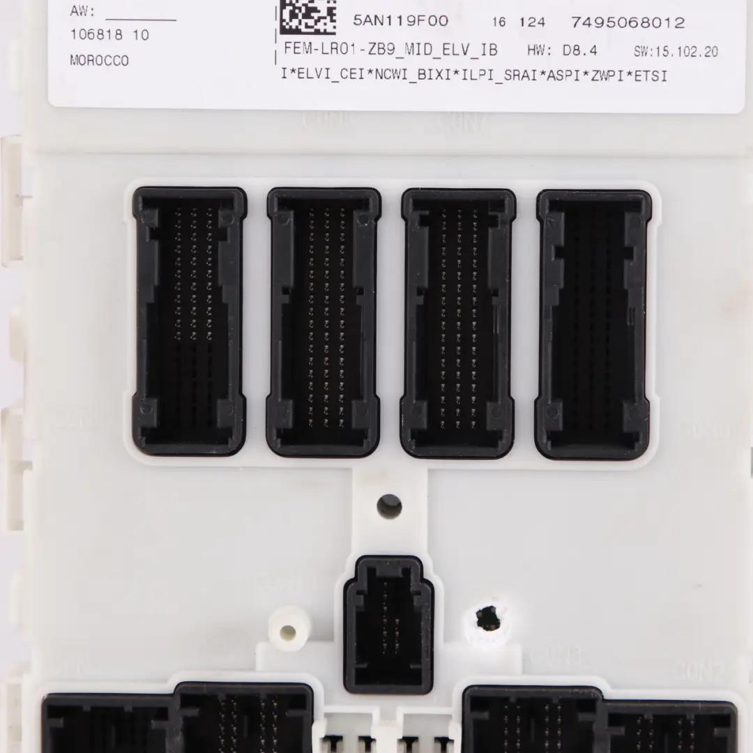 BMW F20 F21 F22 F30 F32 Front Electronic Module Control Unit FEM - SKU 6825541 - Part number 6825541