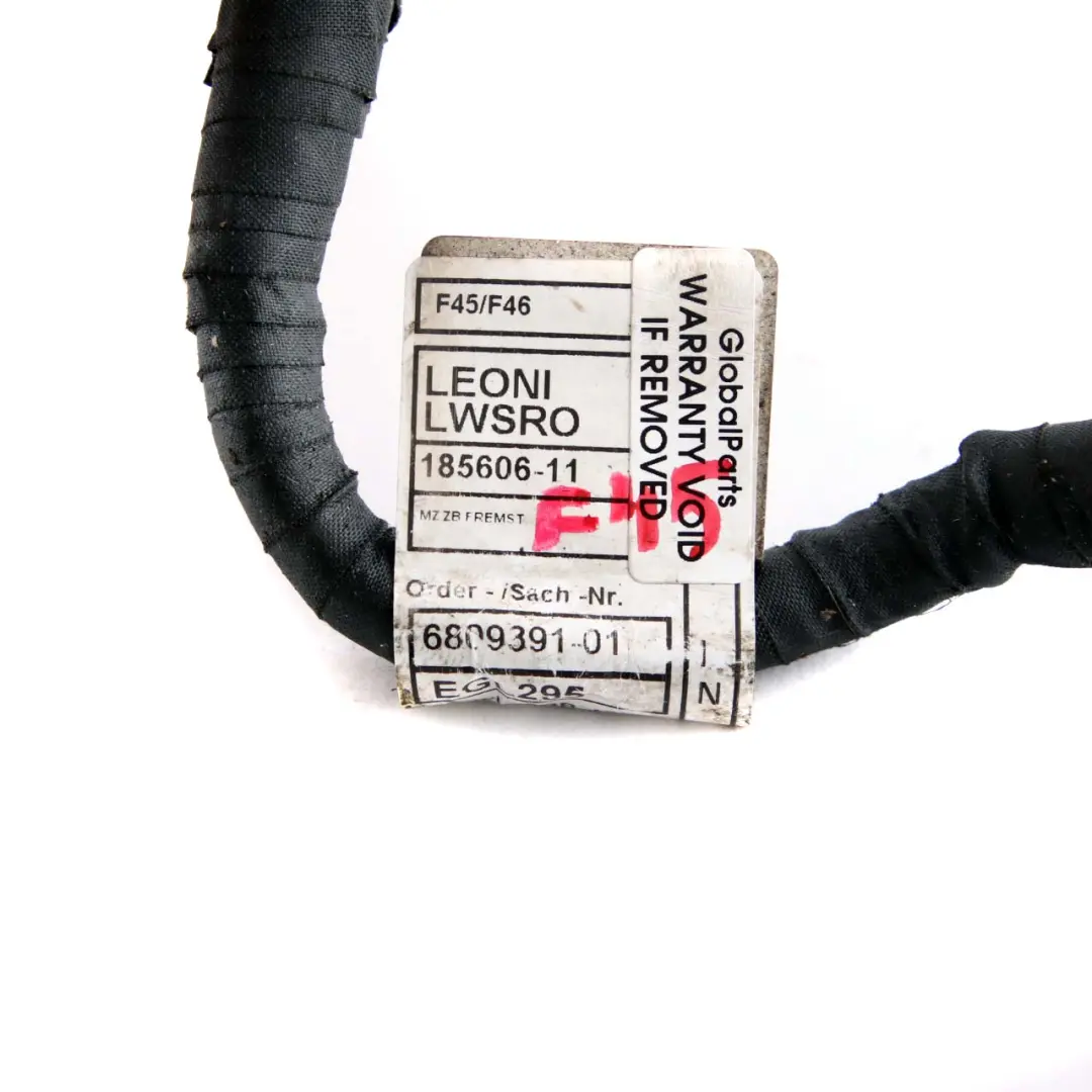 BMW 2 F45 F46 Cableado Jump Starter Base B Motor Batería 6809391 - SKU 6825835 - Número de pieza 6825835