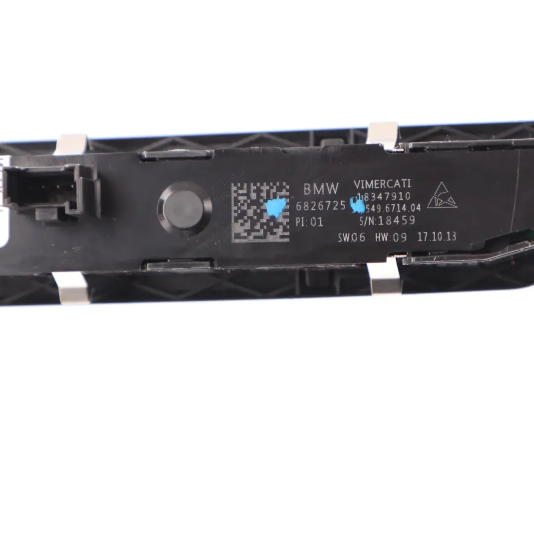 Front Seat Memory Switch Control Button Panel Right O/S to BMW G11 with Part number 6826725 BMW G11 Front Seat Memory Switch Control Button Panel Right O/S - SKU 6826725 - Part number 6826725