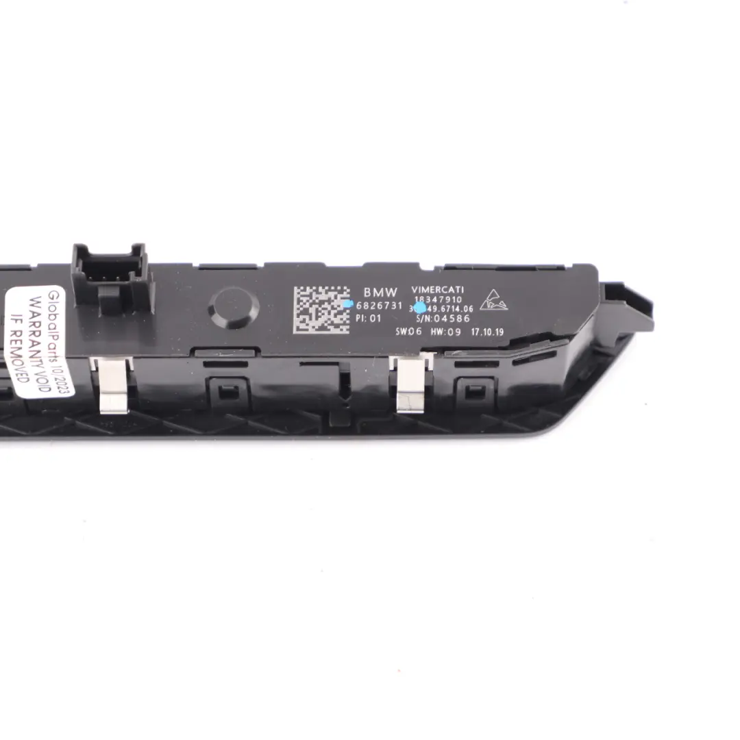 Memory Switch Control Button Rear Left N/S Panel Unit to BMW G11 Seat with Part number 6826731 BMW G11 Seat Memory Switch Control Button Rear Left N/S Panel Unit - SKU 6826731 - Part number 6826731