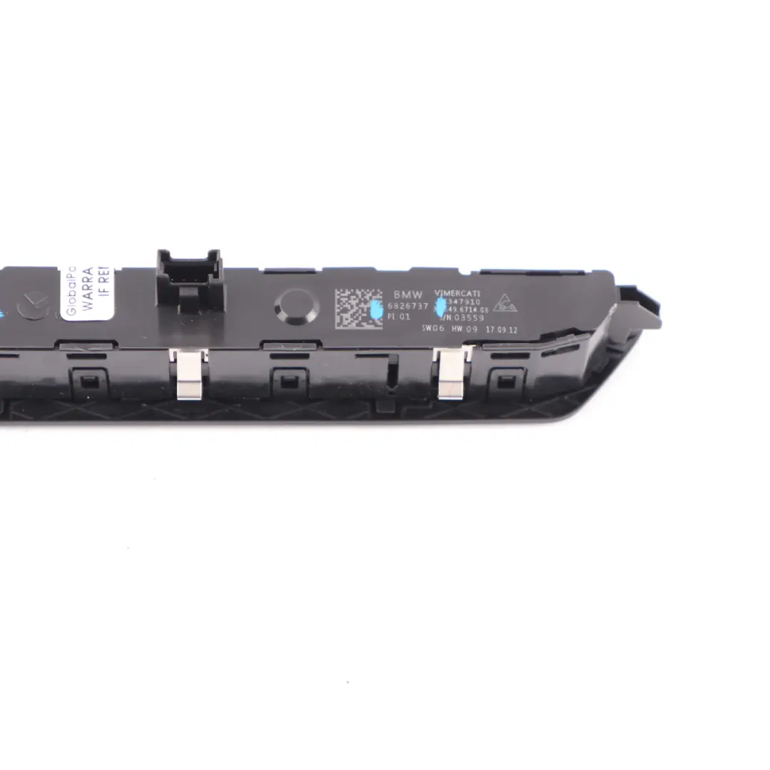 Front Seat Memory Switch Control Button Panel Left N/S to BMW G11 with Part number 6826737 BMW G11 Front Seat Memory Switch Control Button Panel Left N/S - SKU 6826737 - Part number 6826737
