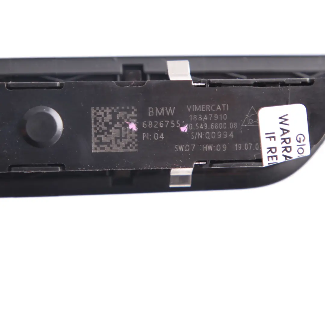 Memory Switch BMW G30 G31 Front Right O/S Control Panel Massage to Seat with Part number 6826755 Seat Memory Switch BMW G30 G31 Front Right O/S Control Panel Massage - SKU 6826755 - Part number 6826755