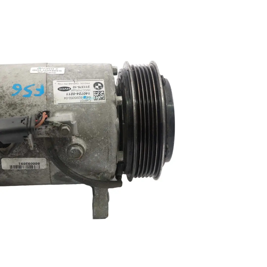Air Con Pump BMW F10 F11 LCI Mini Cooper F56 F57 F60 Air Conditioning Compressor - SKU 6826879 - Part number 6826879