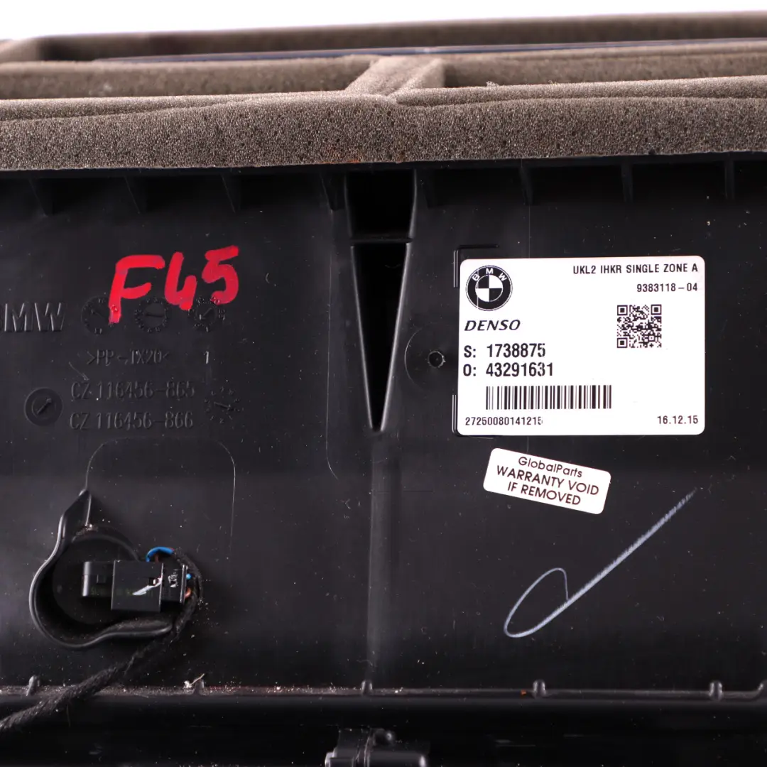 Conditioning Air Con Heater Matrix Unit Diesel to BMW 1 X1 X2 F39 F40 F48 Air with Part number 6827061 BMW 1 X1 X2 F39 F40 F48 Air Conditioning Air Con Heater Matrix Unit Diesel - SKU 6827061 - Part number 6827061