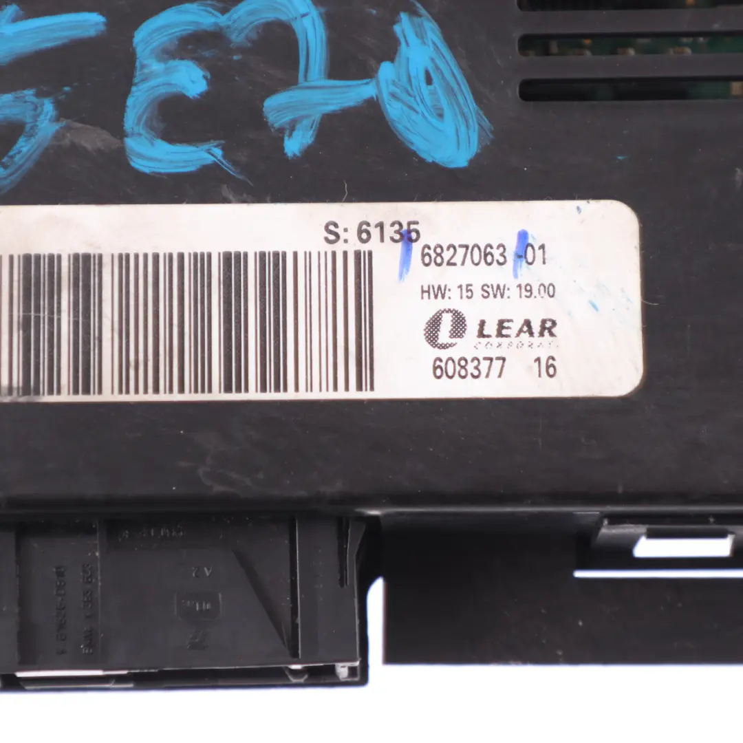 BMW X5 E70 Footwell Light Control Unit Module FRM3R Lear ECU - SKU 6827063 - Part number 6827063