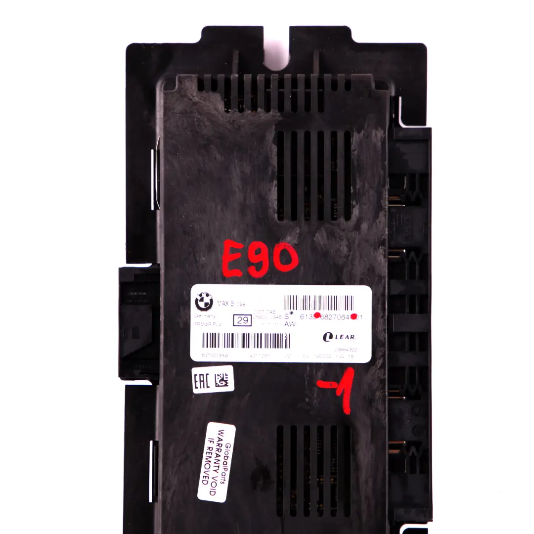 BMW E90 Moduł Sterownik Świateł FRM3R PL2 - SKU 6827064-1 - Numer Części 6827064