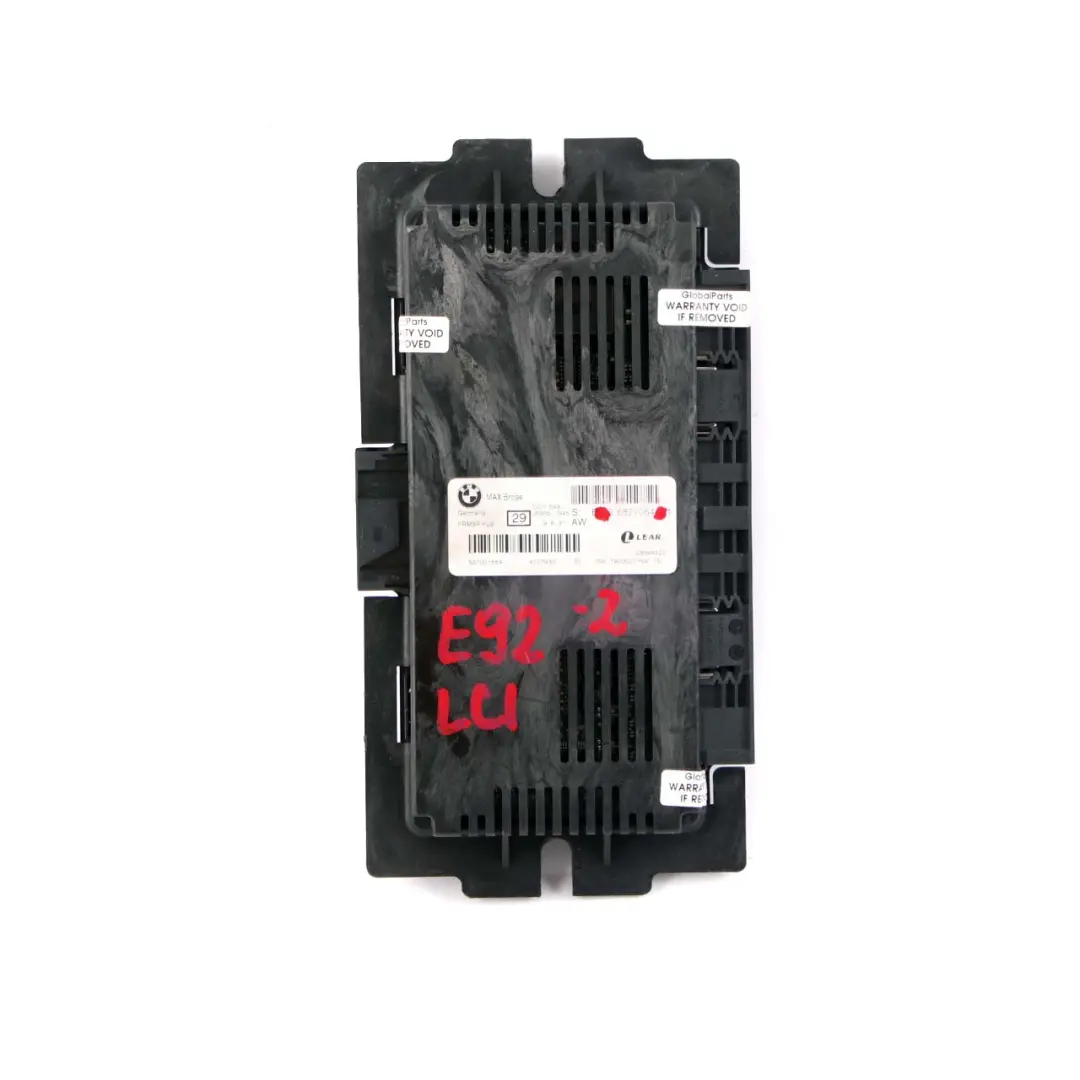 BMW E92 LCI Max Brose Footwell Light Module Control Unit ECU FRM3R PL2 - SKU 6827064-2 - Part number 6827064