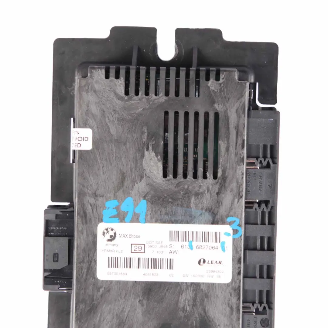 BMW E93 Max Brose Footwell Light Module Control Unit ECU FRM3R PL2 - SKU 6827064-3 - Part number 6827064