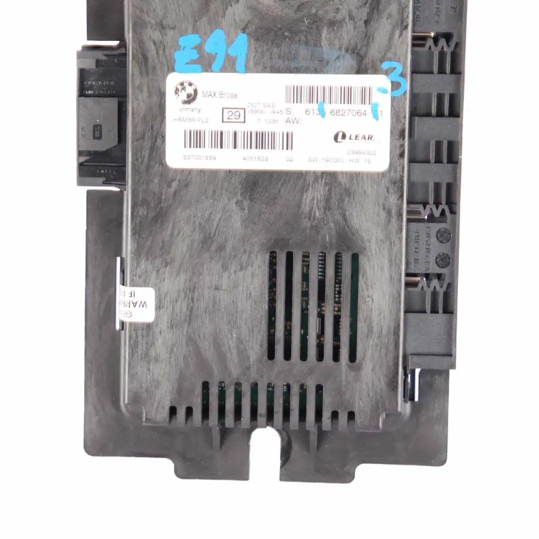 BMW E93 Max Brose Footwell Light Module Control Unit ECU FRM3R PL2 - SKU 6827064-3 - Part number 6827064