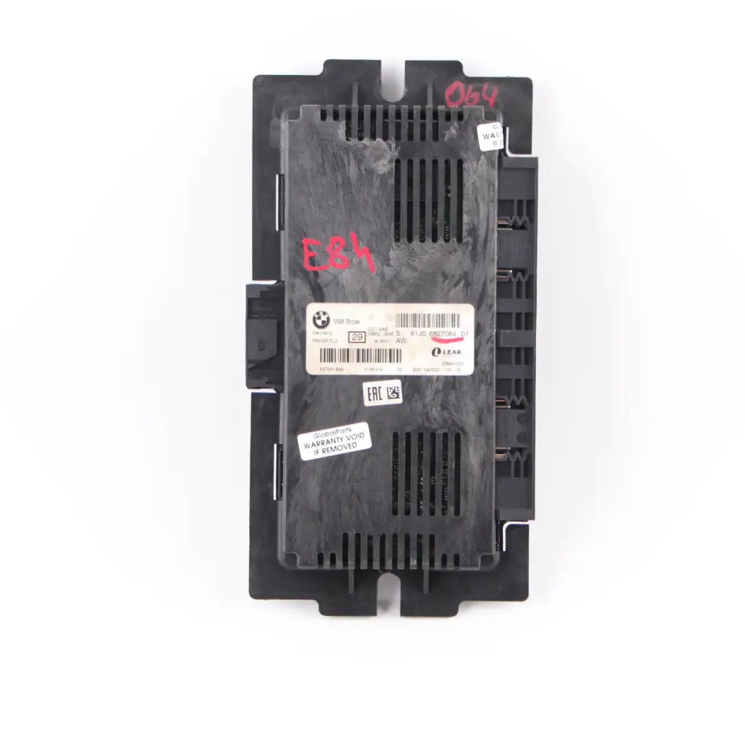 BMW X1 E84 Max Brose Footwell Light Module Control Unit ECU FRM3R PL2 - SKU 6827064-5 - Part number 6827064