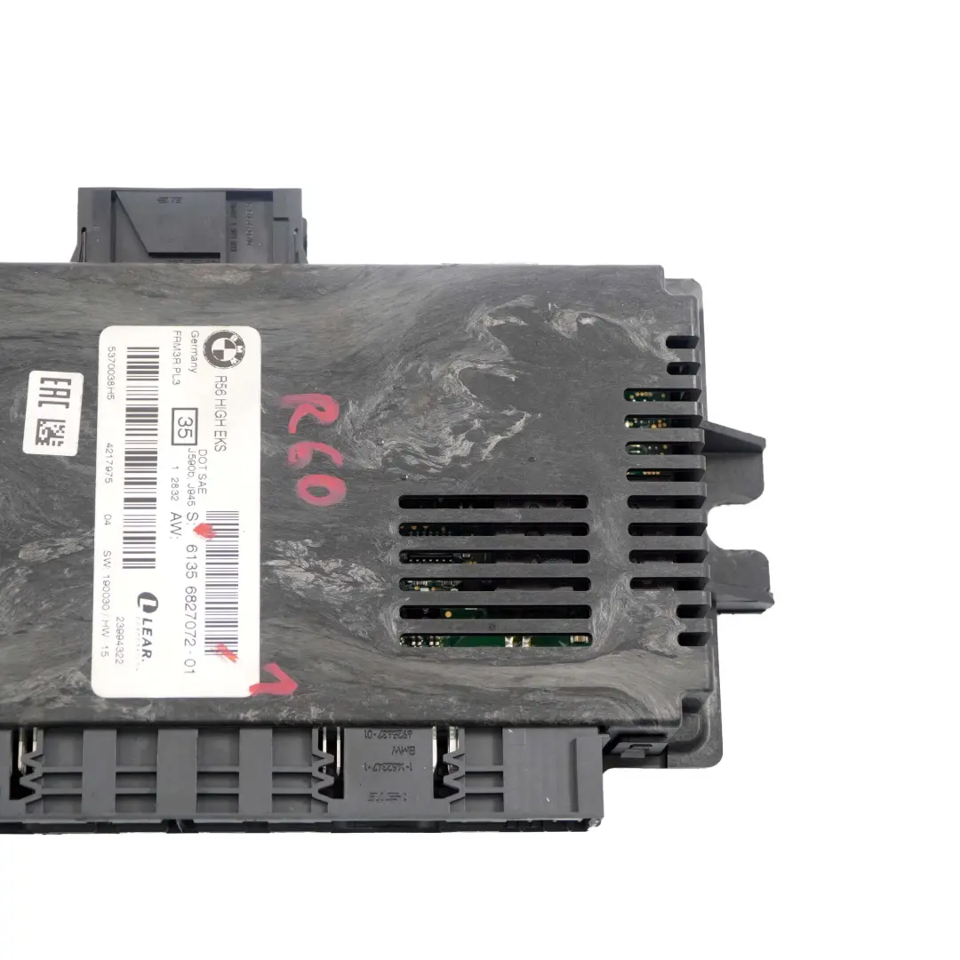 Footwell Light Module High EKS ECU PL3 FRM3R to Mini Cooper R60 Countryman with Part number 6827072 Mini Cooper R60 Countryman Footwell Light Module High EKS ECU PL3 FRM3R - SKU 6827072-1 - Part number 6827072