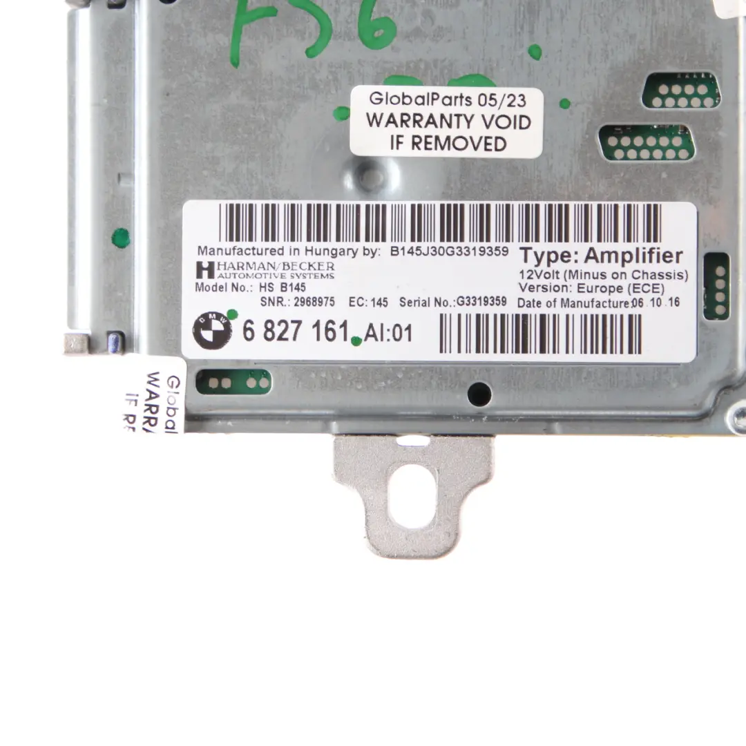 Mini F55 F56 Module de l'unité Amplificateur conception sonore active - SKU 6827161 - Numéro de pièce 6827161